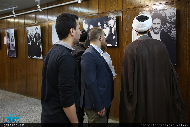 بازدیدی جمعی از شرکت کنندگان خارجی در سی و پنجمین دوره مسابقات بین المللی قرآن کریم ازبیت امام خمینی 