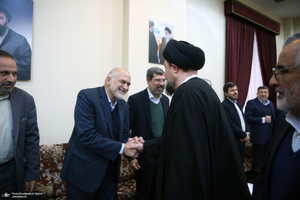 حاشیه تجدید میثاق رییس و اعضای مجمع تشخیص مصلحت نظام با آرمان‌های امام خمینی