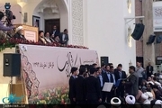 حضور حجت الاسلام و المسلمین سید حسن خمینی در مصلی گرگان