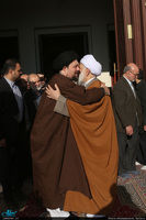 دیدار رئیس و اعضای مجمع جهانی اهل بیت با سید حسن خمینی