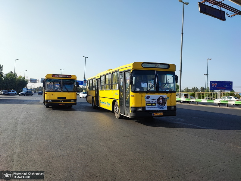 بدرقه کاروان های زائران اعزامی قم به مرقد امام خمینی