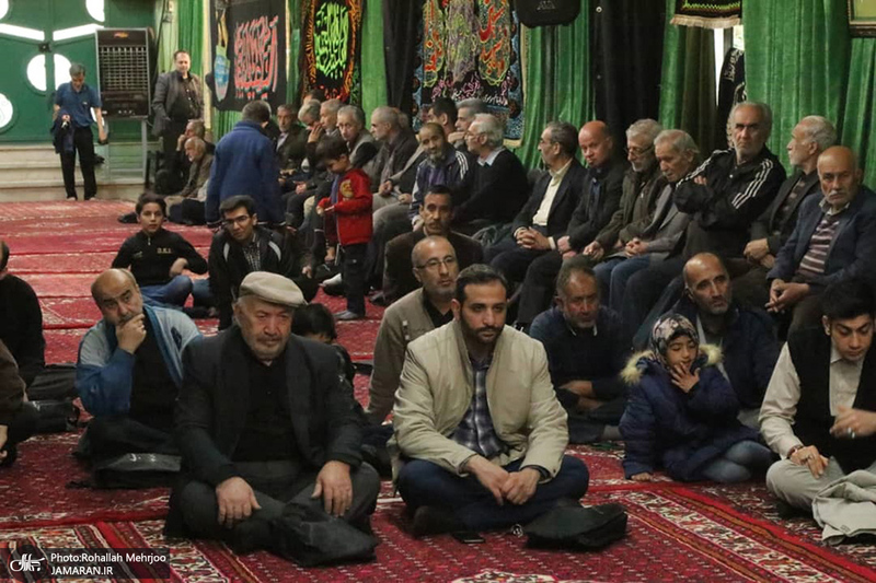 مراسم عزاداری شهادت حضرت امام حسن عسکری(ع) در حسینیه صنف فرش تهران