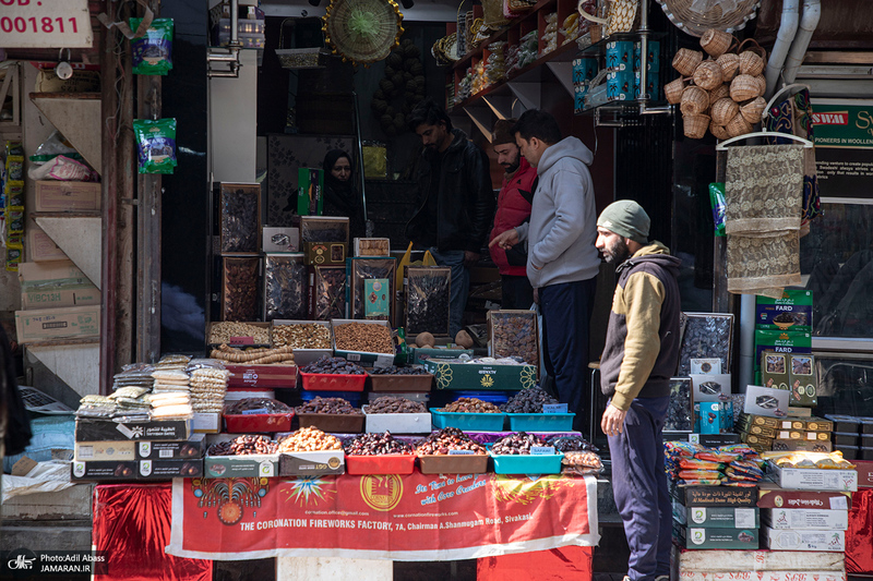 تصاویر اختصاصی جماران از بازار کشمیر هند در آستانه ماه مبارک رمضان