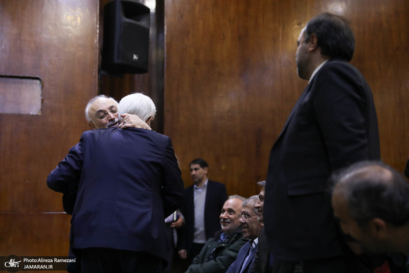 مراسم استاد ممتازی دانشگاه صنعتی شریف با حضور عارف