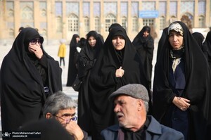 مراسم تشییع و خاکسپاری پدر دکتر جوادی یگانه