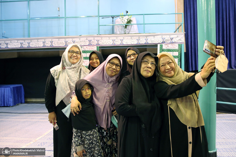 بازدید جمعی از زائرین ابا عبدالله الحسین از کشور اندونزی از جماران