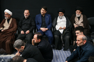 مراسم شام غریبان سید و سالار شهیدان در حسینیه امام خمینی