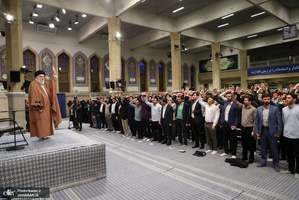 دیدار هزاران نفر از دانشجویان و دانش‌آموزان با رهبر معظم انقلاب