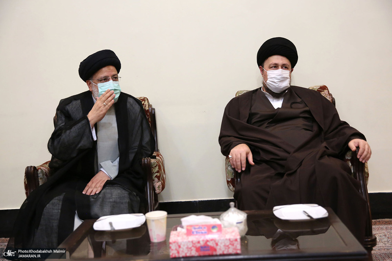 حاشیه تجدید میثاق هیأت رئیسه و اعضای مجلس خبرگان رهبری با آرمان های امام خمینی(س)