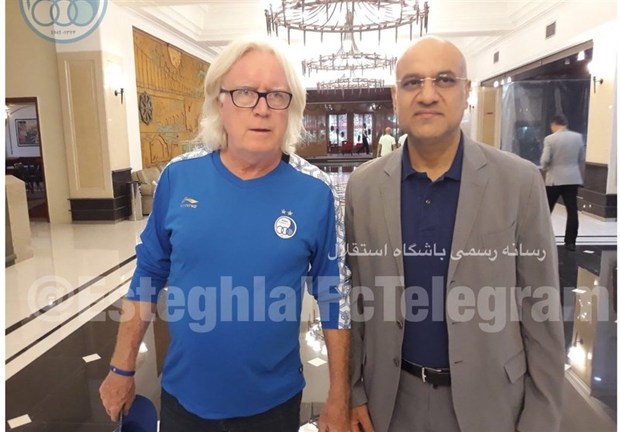 حضور سرپرست باشگاه استقلال در اردوی آبی‌پوشان + عکس
