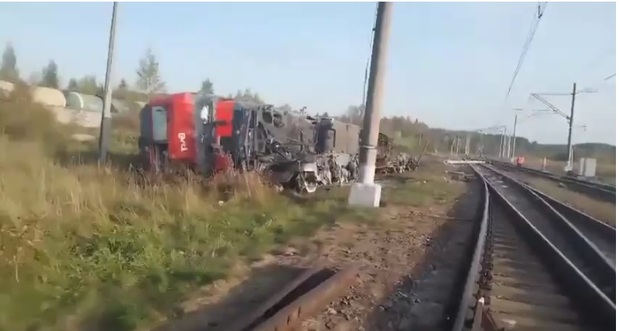 اقدامات خرابکارانه در راه آهن روسیه؛ ۲ قطار از ریل خارج شدند و 3 سرباز روسی کشته شدند + فیلم