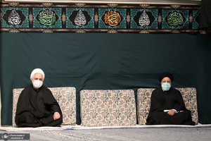 دومین شب مراسم عزاداری حضرت فاطمه‌زهرا (س) در حسینیه امام خمینی