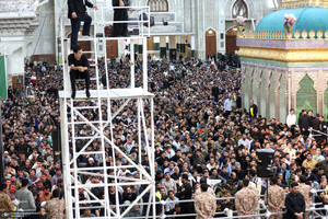 حضور شخصیت‌های سیاسی و مسئولان کشوری و لشکری در مراسم سالگرد ارتحال حضرت امام خمینی (س) -2