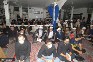 مراسم احیای شب بیست و یکم ماه رمضان دفتر آیت الله العظمی صانعی (ره)