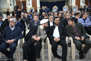 دیدار رئیس و اعضای کمیته امداد با سید حسن خمینی