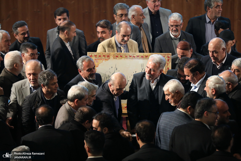 مراسم نکوداشت احمد خرم