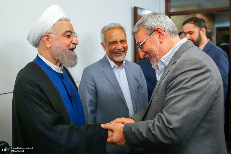 دیدار نوروزی سیاسیون با حسن روحانی