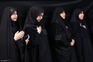 مراسم عزاداری کارکنان موسسه تنظیم و نشر آثار امام خمینی (س) به مناسبت دهه اول محرم