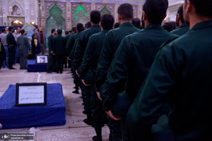 تجدید میثاق کارکنان، اساتید و دانشجویان دانشکده شهید مطهری سازمان بسیج