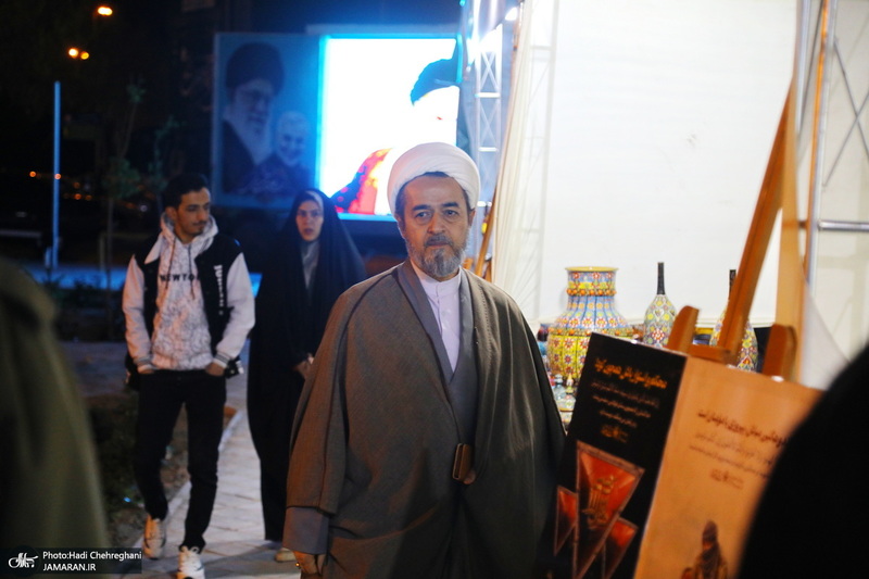 مراسم افتتاح دهمین نمایشگاه قرآن و عترت استان قم در مجتمع فرهنگی یادگار امام‎