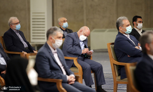 آخرین دیدار رئیس‌جمهور و اعضاء هیئت دولت دوازدهم با رهبر معظم انقلاب