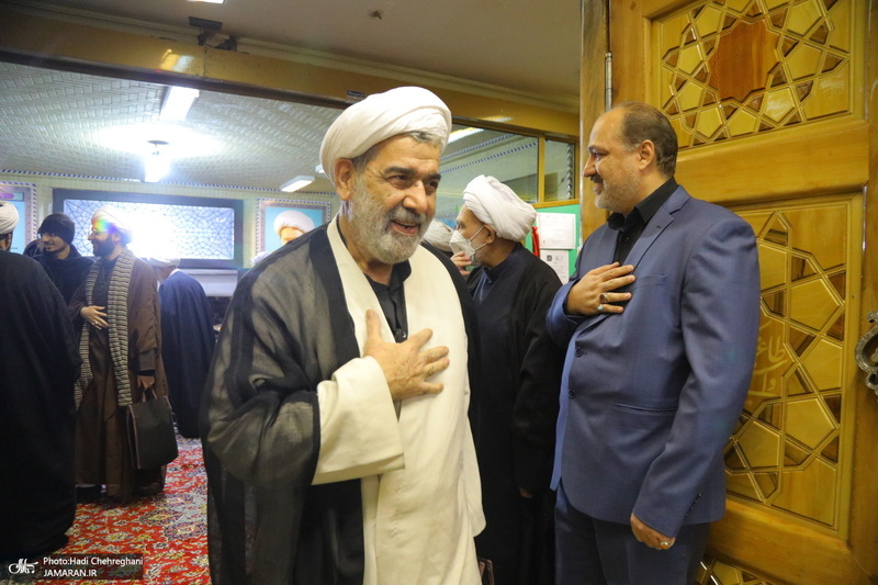 مراسم چهلم درگذشت مادر حجت الاسلام و المسلمین صالحی منش‎‎