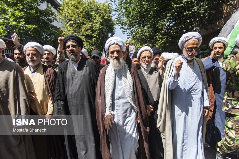 تشییع پیکر مطهر خانواده شهید حمله تروریستی رژیم صهیونیستی در ساری