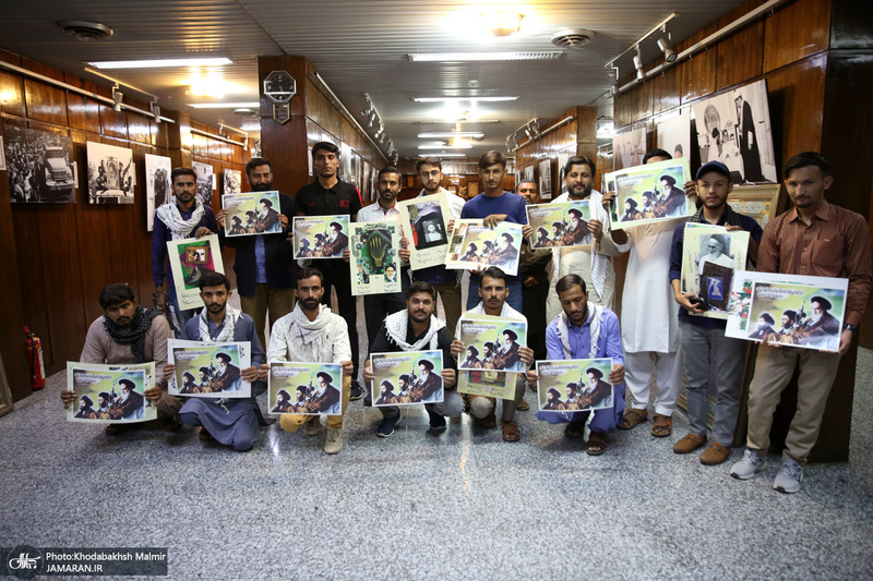 بازدید جمعی از دانشجویان مدارس امامیه پاکستان از جماران