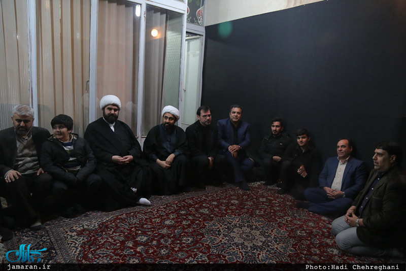 مجلس عزادارى شهادت حضرت صديقه طاهره(س) در بیت آيت الله دوستى زنجانى