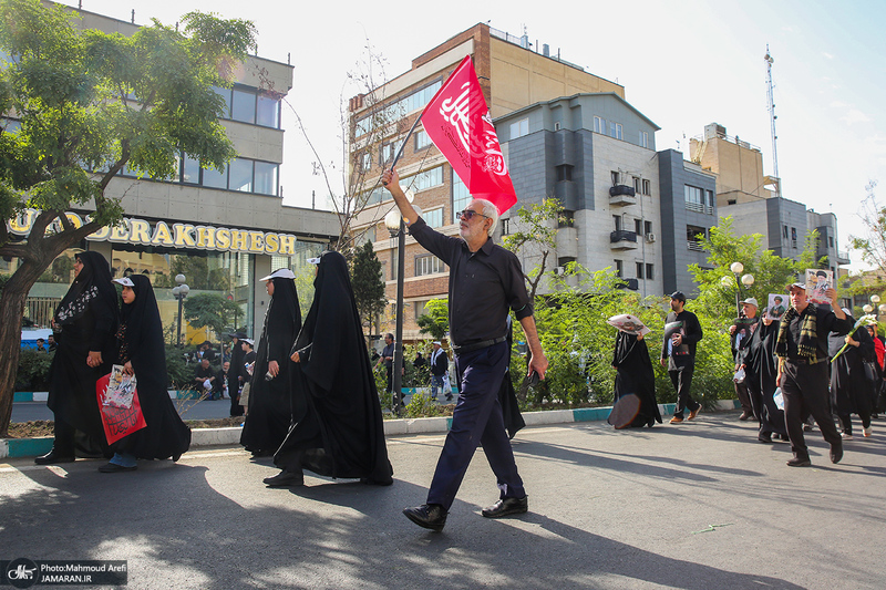 مراسم وداع با رهبر شهید انقلاب در مصلی تهران -2