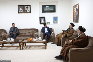 دیدار آقای عبدالکریم حسین‌زاده معاون رئیس جمهور با سید حسن خمینی