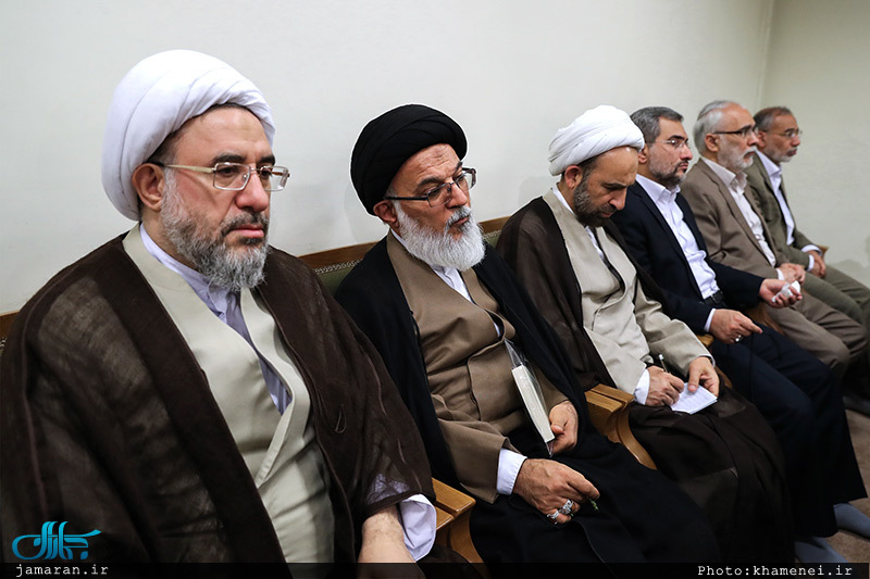 دیدار رئیس و اعضای مجلس خبرگان رهبری با رهبر معظم انقلاب 