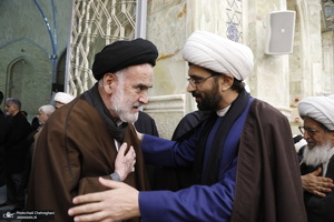 بزرگداشت آیت الله نمازی در مسجد اعظم قم