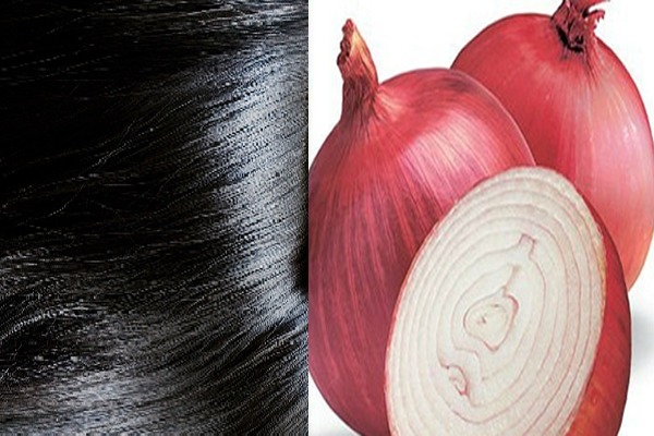 معجزه رشد مو با آب پیاز قرمز