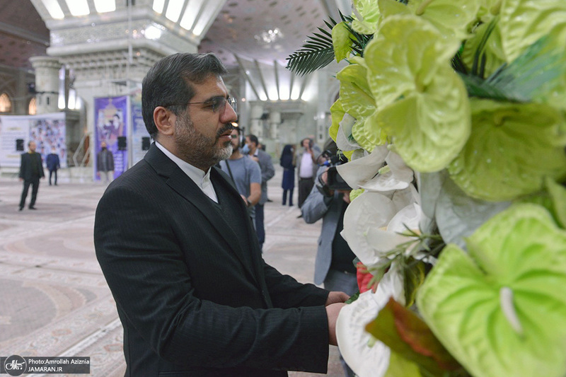 مراسم تجدید میثاق اهالی فرهنگ و کتاب با آرمان‌های امام خمینی (س)