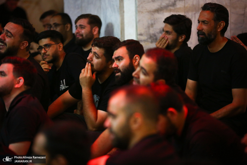 مراسم شام غریبان شهادت امام رضا (ع) در رواق دار الهدایه