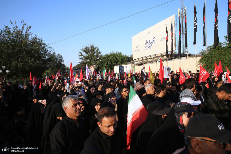 مراسم وداع با رهبر شهید انقلاب در مصلی تهران- 8
