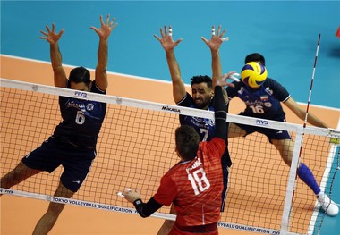 پیروزی تیم ملی والیبال مقابل استرالیا در دیداری دوستانه
