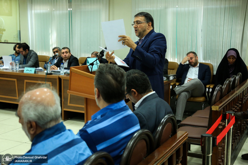 هفتمین جلسه رسیدگی به اتهامات علی دیواندری و دیگر متهمان