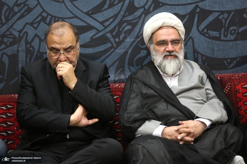 مراسم عزاداری شب تاسوعای حسینی در حرم امام خمینی (س)