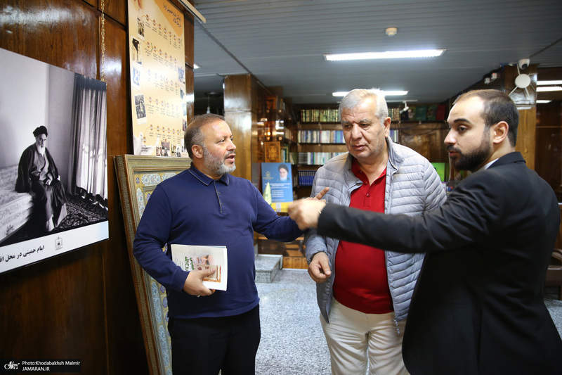 بازدید رئیس انجمن نمایندگان بازنشسته مجلس ترکیه  از بیت امام خمینی (س) در جماران