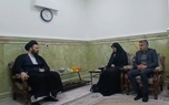 دیدار مشاور رئیس‌جمهور با سید علی خمینی در قم