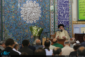 مراسم ختم مادر حجت الاسلام و المسلمین محتشمی پور در مسجد خاتم انبیاء (ص)