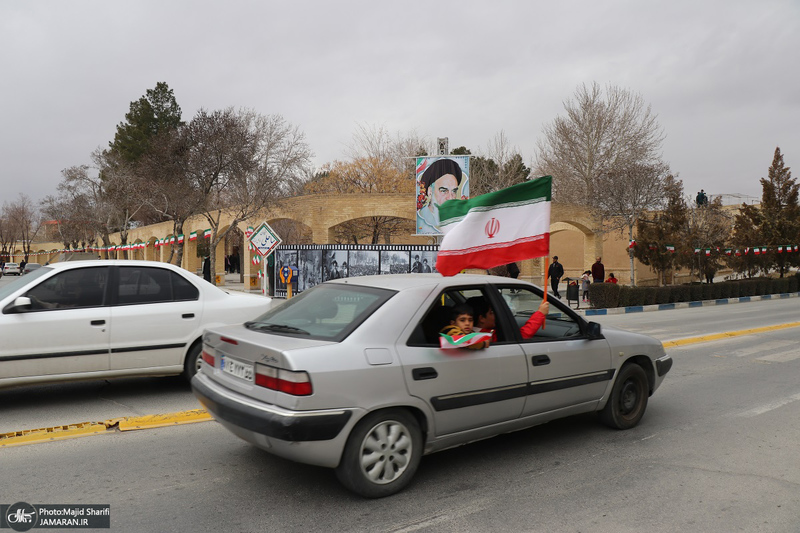 راهپیمایی 22 بهمن در خمین