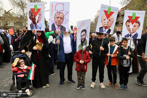 راهپیمایی روز قدس در تهران