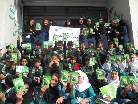 فعالیت 10 هزار دانش آموز قزوینی به عنوان همیار طبیعت