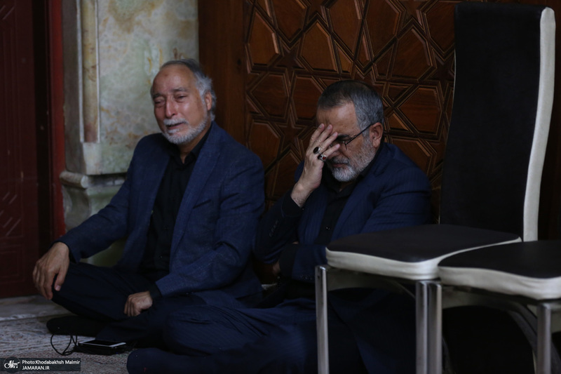 مراسم عزاداری شب عاشورای حسینی (ع) در حرم امام خمینی (س) 2