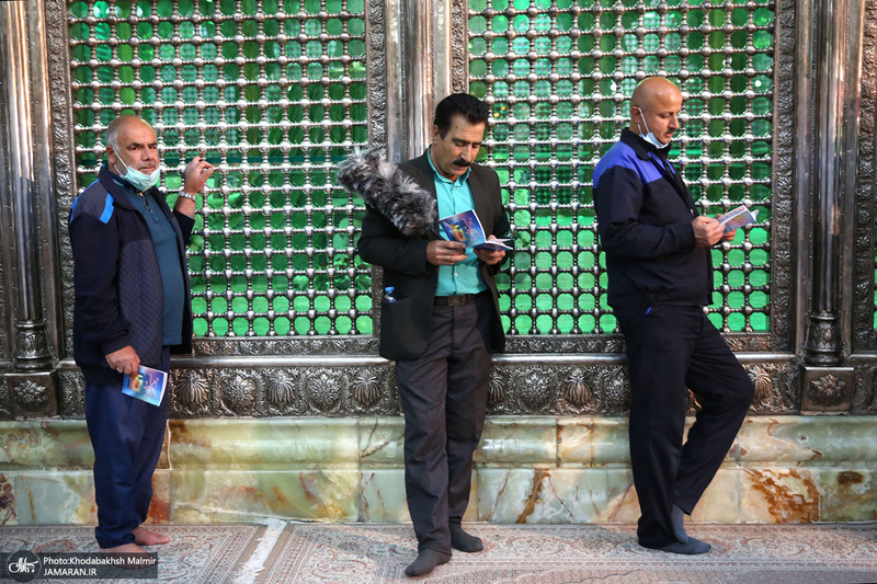 مراسم احیای شب بیست و سوم ماه رمضان در حرم مطهر امام خمینی (س)