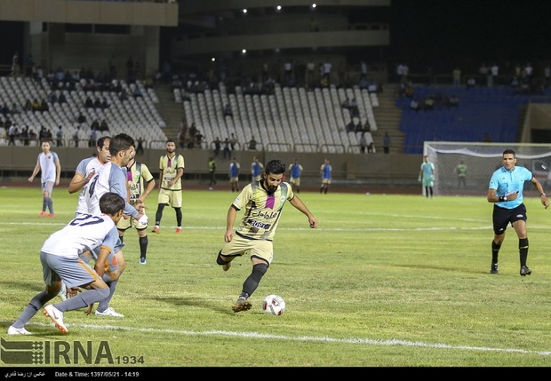 قشقایی شیراز بر پرسپولیس پاکدشت پیروز شد