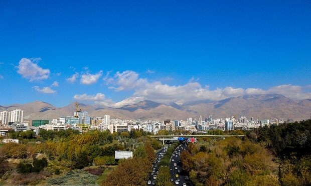 کیفیت هوای تهران پاک شد